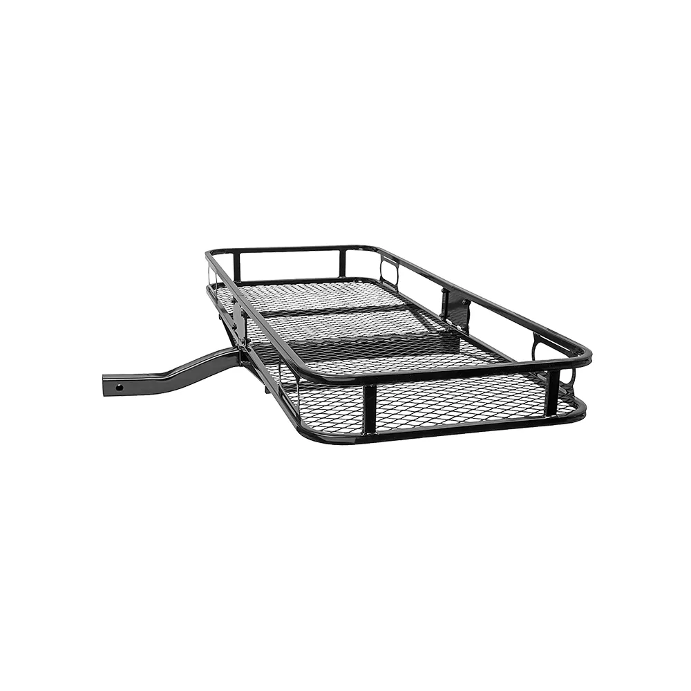 63153 – REESE Trailer Hitch Cargo Carrier, Mounts In 2 Inch Receiver 500 Pound Weight Capacity 60 X 24 Inch Mesh Rack...